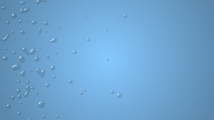 Background with paint. Divorces and drops. Periwinkles.