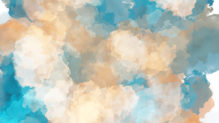 Background with paint. Divorces and drops. Periwinkles.