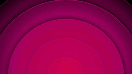 Background with circles in a paper style. With a variety of colors.