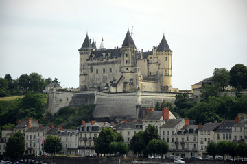 Fototapeta premium Schloss in Saumur an der Loire