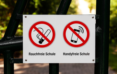 Rauchfreie und Handyfreie Schule