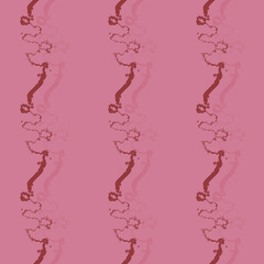 Seamless pattern background of multicolored lines with scribbler.