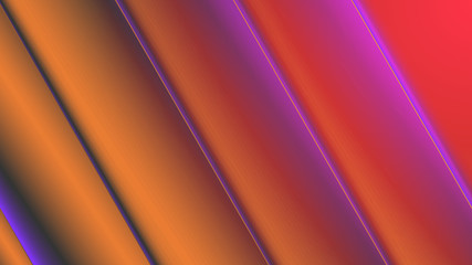 Background in paper style. Of multi-colored details.