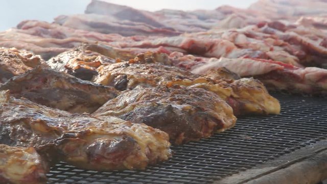 grilled meat typical of Argentine gastronomy