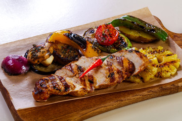 Grilled chicken breast