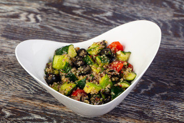Tasty quinoa salad