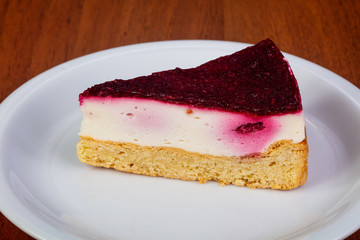 Delicious raspberry souffle