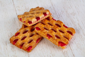 Delicious puff pastry