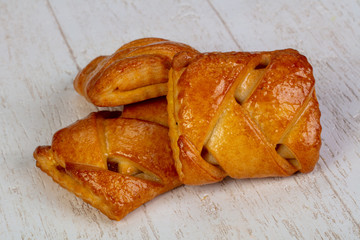 Delicious puff pastry