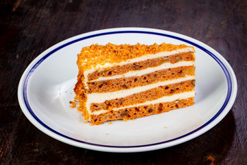 Sweet carrot cake