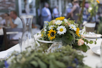 Blumenstrauß zur Hochzeit