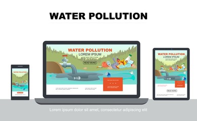 Flat Water Pollution Adaptive Design Concept