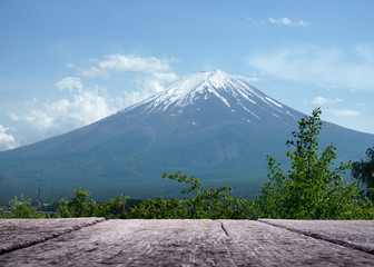Fuji Volcano in Japan