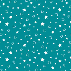 Beautiful Christmas Pattern. Endless Shape.