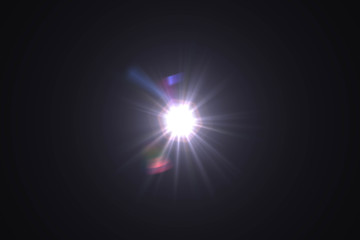 Abstract of sun with flare. natural background with lights and sunshine wallpaper