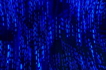 moving blue electric light background 