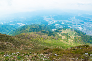 Naklejka premium 伊吹山の登山道
