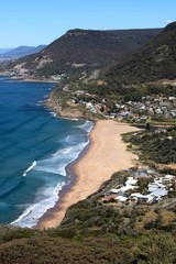 Obraz premium Sea Cliff bridge, New South wales, Australia