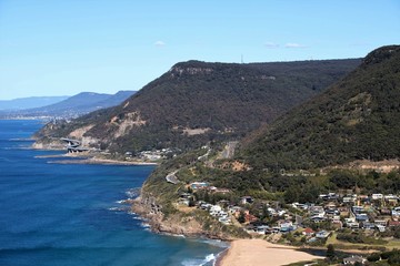 Sea Cliff bridge, New South wales, Australia