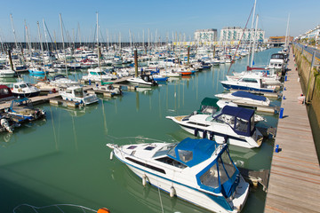 Obraz premium Brighton marina East Sussex England UK 