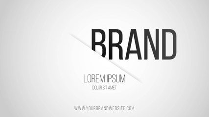 A modern templates for ads on a gray background with shadow effect.