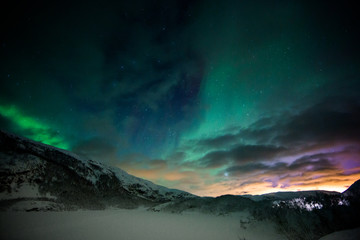 Polarlicht über Norwegen
