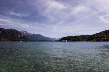 Fototapeta na wymiar Annecy Lake