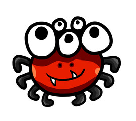 Adorable Red Spider