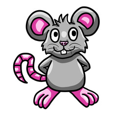 Obraz na płótnie Canvas Curious Mouse