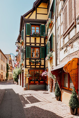 Fototapeta premium Ribeauville, Alsace, France