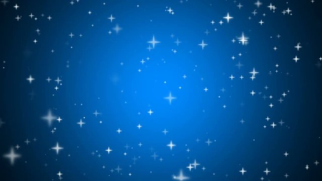 blue star abstract background