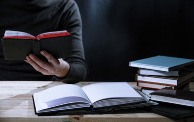 Education concept with copy space