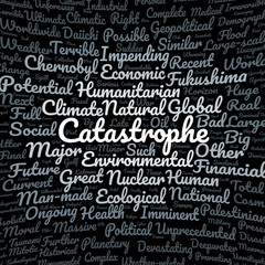 Catastrophe word cloud
