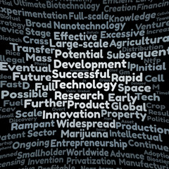 Fototapeta premium Commercialization word cloud