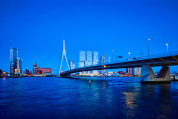 Erasmus Bridge, Rotterdam, Netherlands