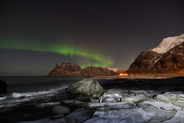 northern lights lofoten