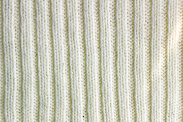 Fototapeta premium White knitted fabric