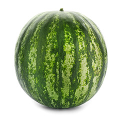 Delicious watermelon on white background