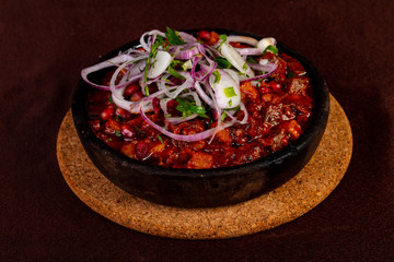 Georgian cuisine - kuchmachi