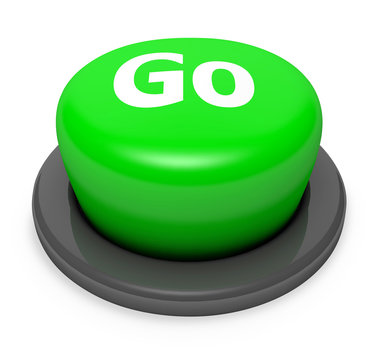 A Green GO Button