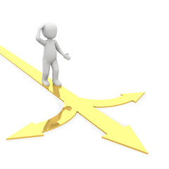 choose the right way to go