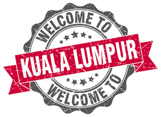 Kuala Lumpur round ribbon seal
