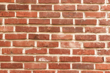 the textured wall of brown brick