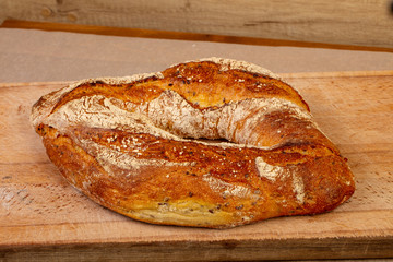 Homemade tasty bread