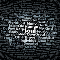 Soul word cloud