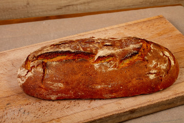 Homemade tasty bread