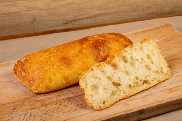 Italian ciabatta bread