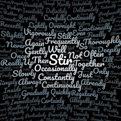 Stir word cloud