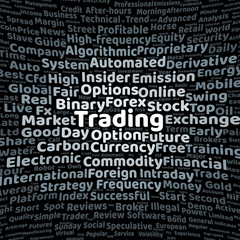 Trading word cloud