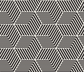 Vector seamless pattern. Modern stylish abstract texture. Repeating geometric tiles